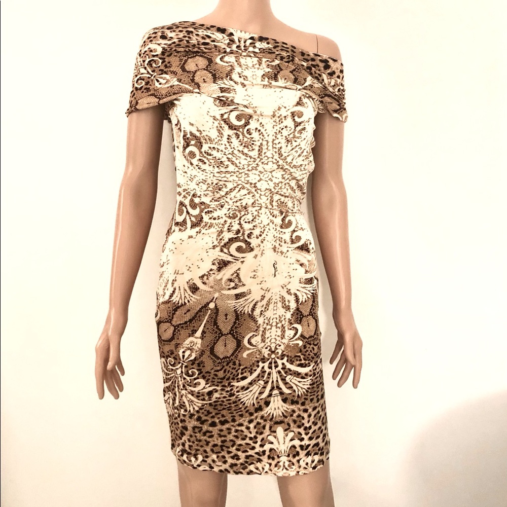 Roberto Cavalli animal print dress